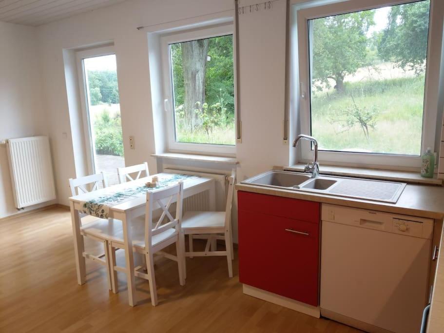 Wald-Apartment Limbach-Oberfrohna Exterior foto