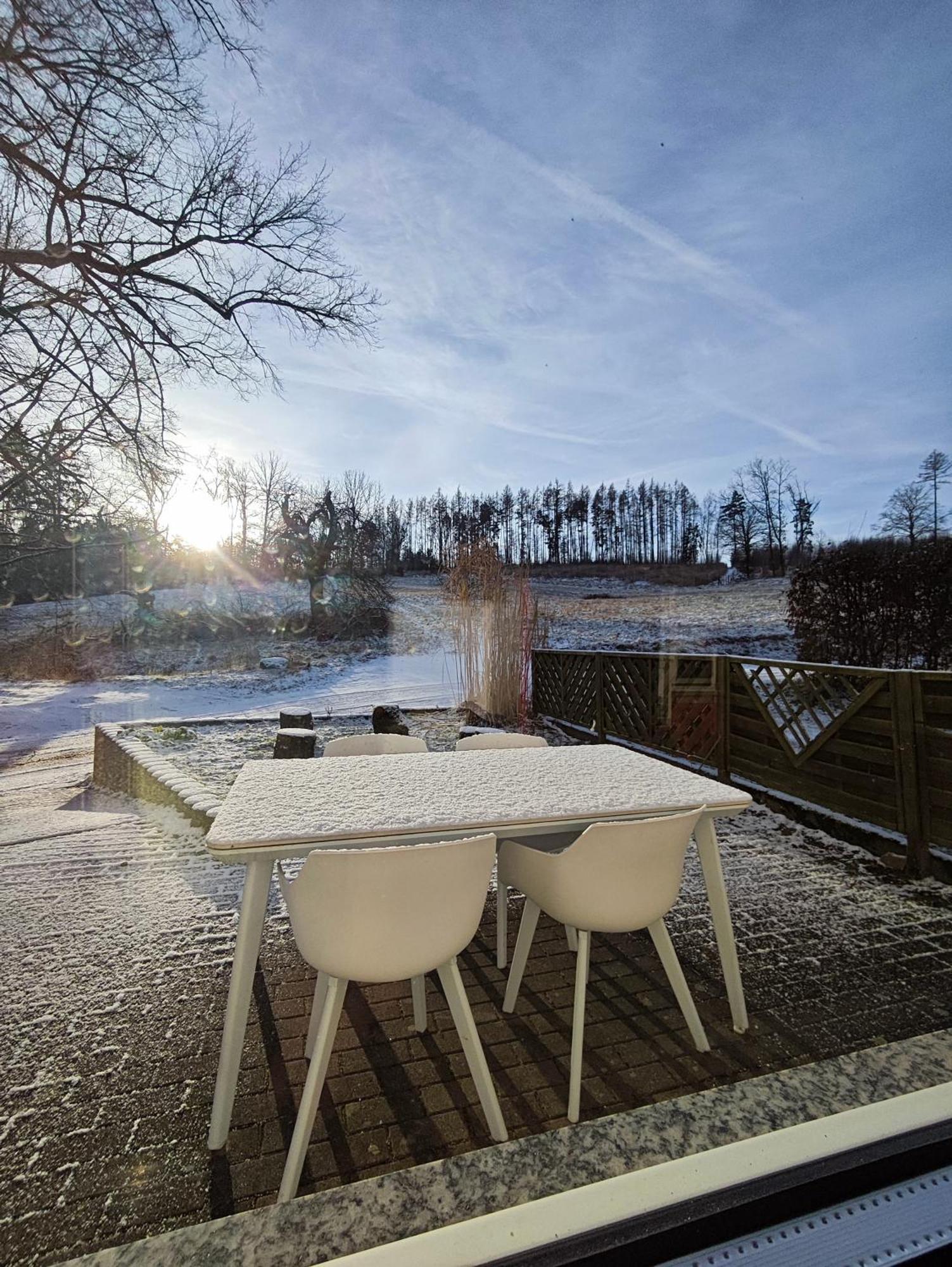 Wald-Apartment Limbach-Oberfrohna Exterior foto